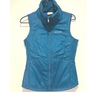Columbia Mix It Around Vest Womens XS Full‎ Zip Lightweight In Color Lagoon